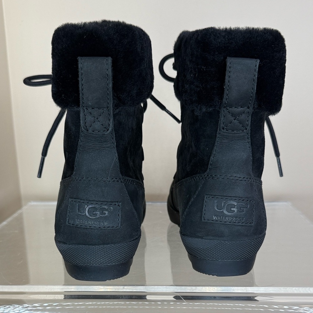 UGG Women's Black Waterproof Winter Boots